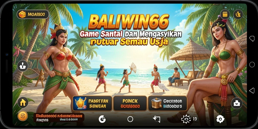 Screenshot BALIWIN66 yang menampilkan gameplay santai dan mengasyikkan.
