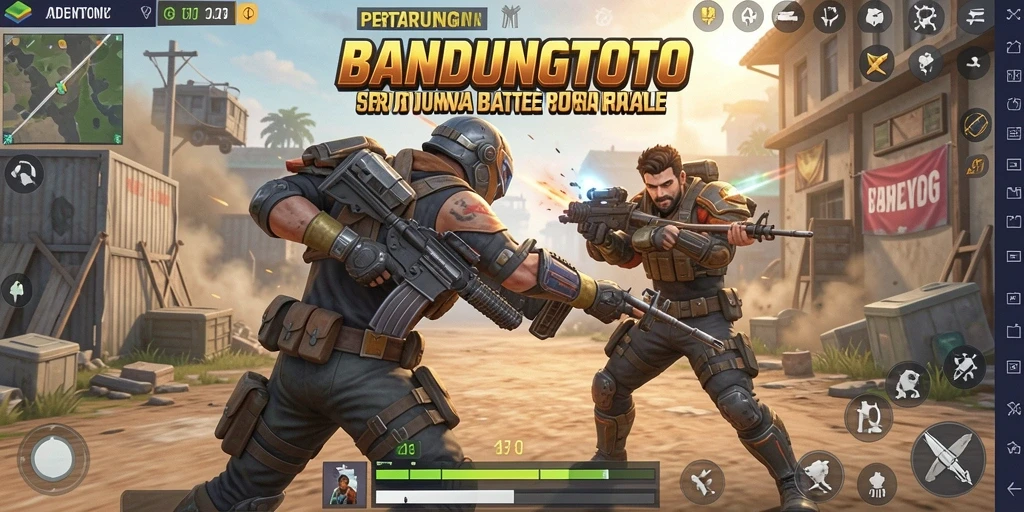 Tampilan gameplay yang mendebarkan dari BANDUNGTOTO.