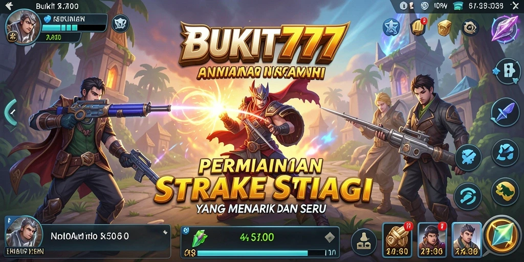 Tampilan permainan SLG yang seru dan penuh strategi.