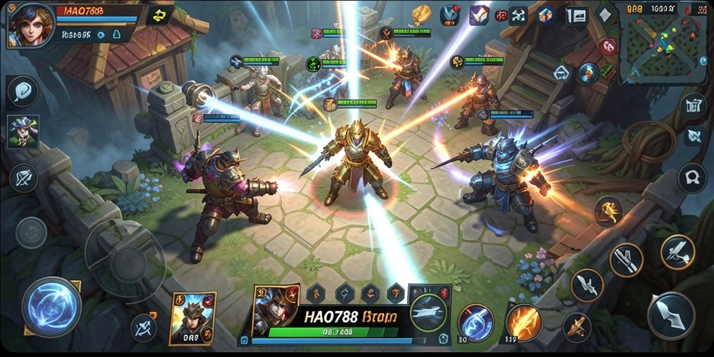 Tampilan gameplay SLG HAO788 yang menarik dan interaktif.