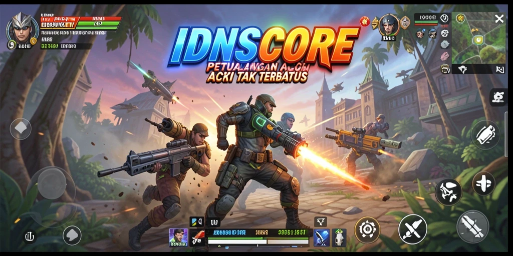 Gameplay seru dan menegangkan dari IDNSCORE ditampilkan di sini.