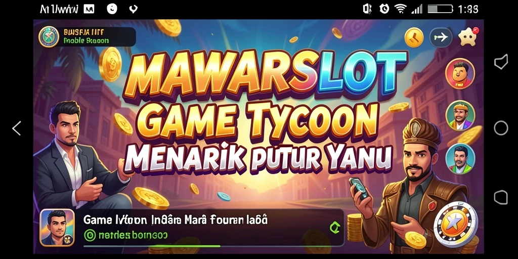 Tampilan menarik dari gameplay MAWARSLOT di dunia Tycoon.