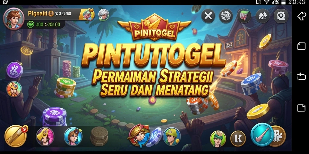 Tampilan gameplay menarik dari PINTUTOGEL dalam pertempuran strategi.