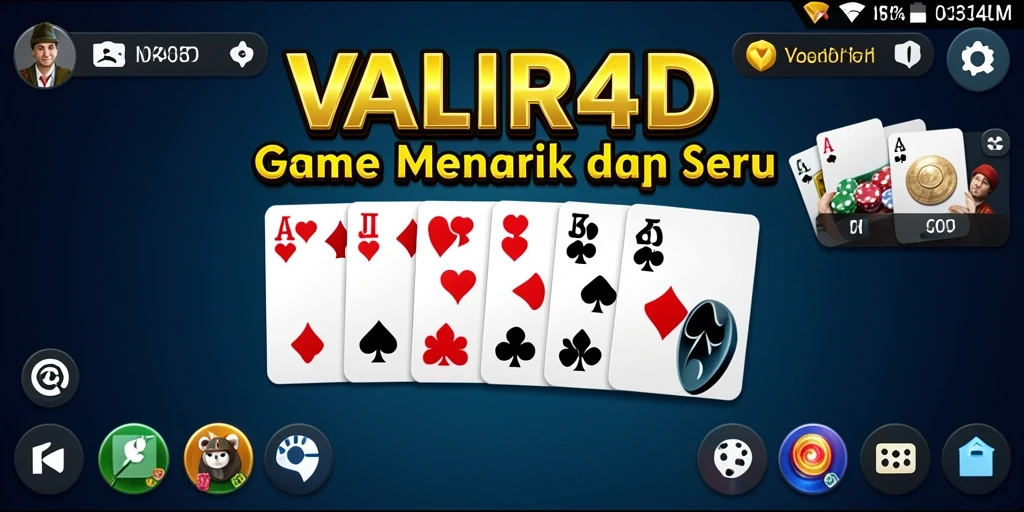 Tampilan gameplay VALIR4D yang seru dan menarik.